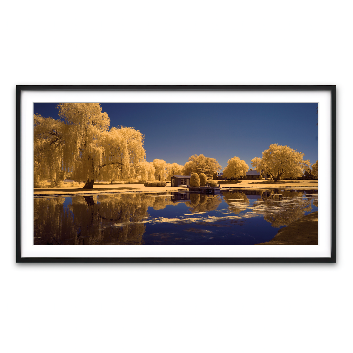 Framed Print 2x1 Black