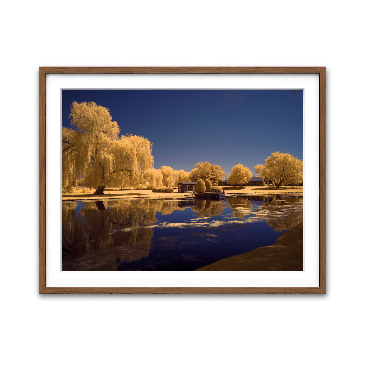 Framed Print 4x3 Walnut