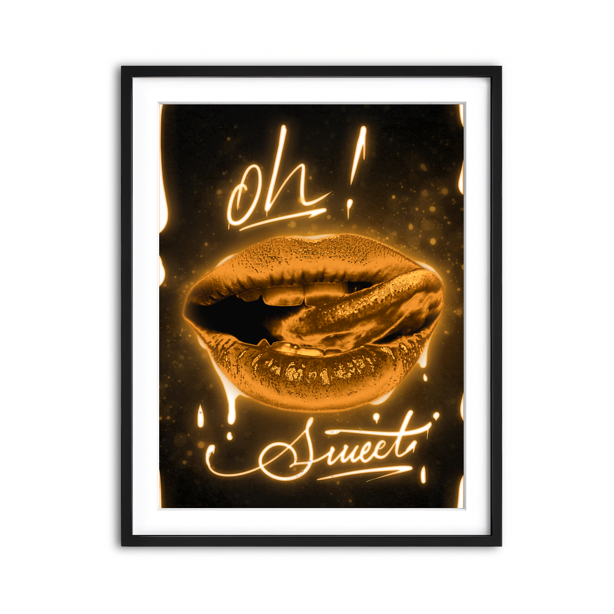 Framed Print 3x4 Black