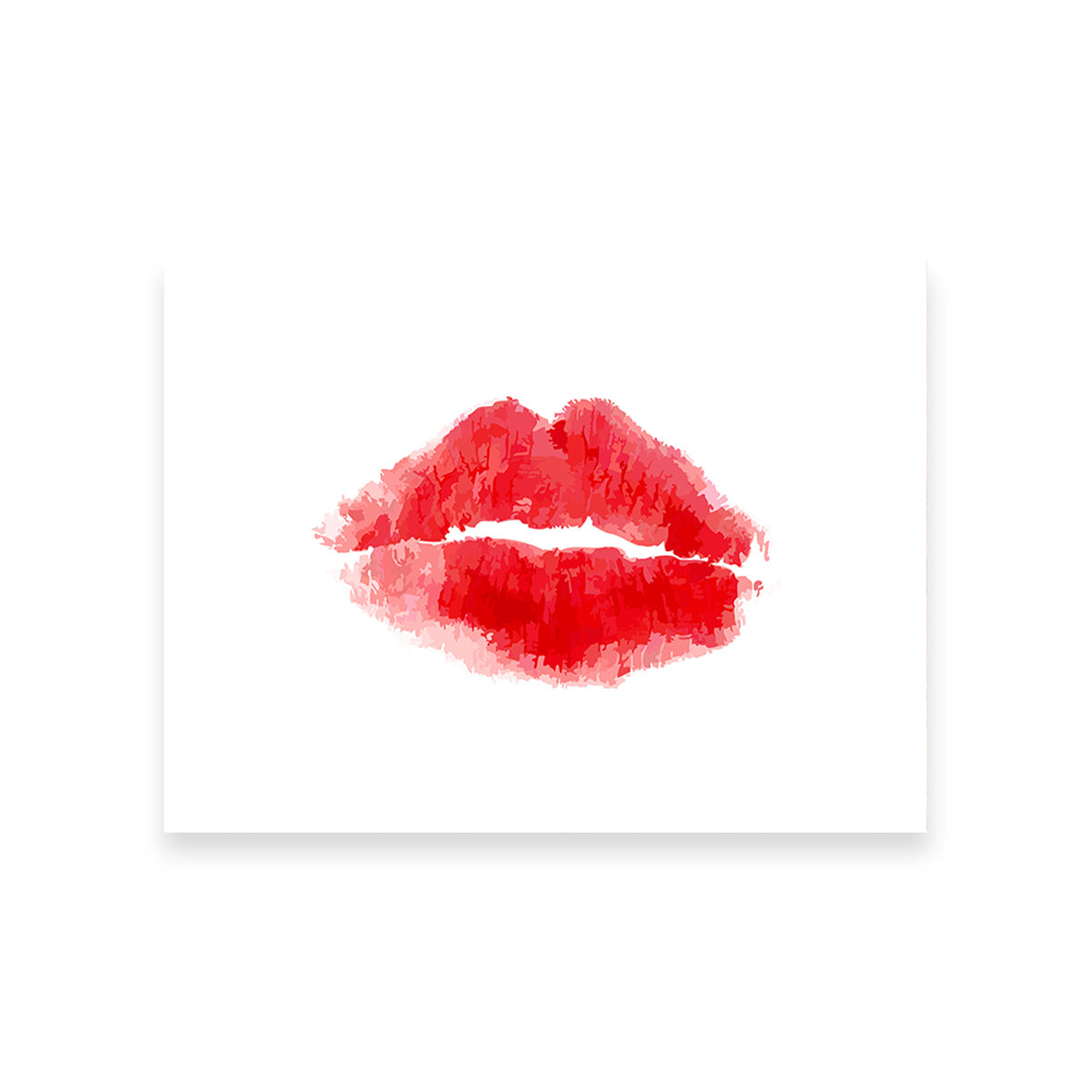 Lipstick Kiss Wall Art
