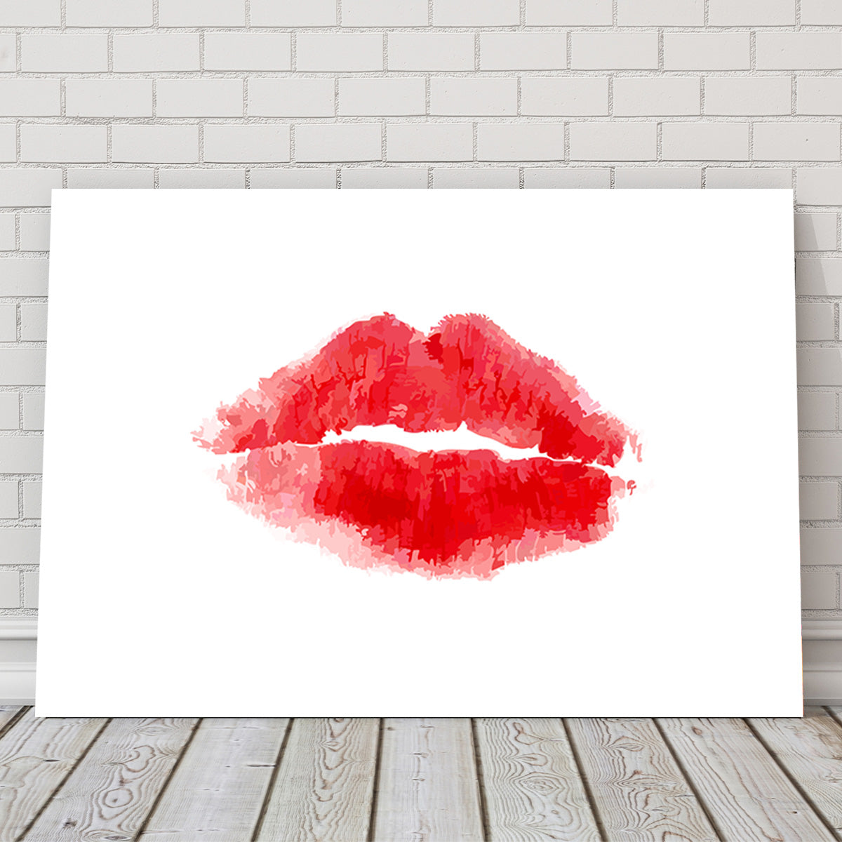 Lipstick Kiss Wall Art