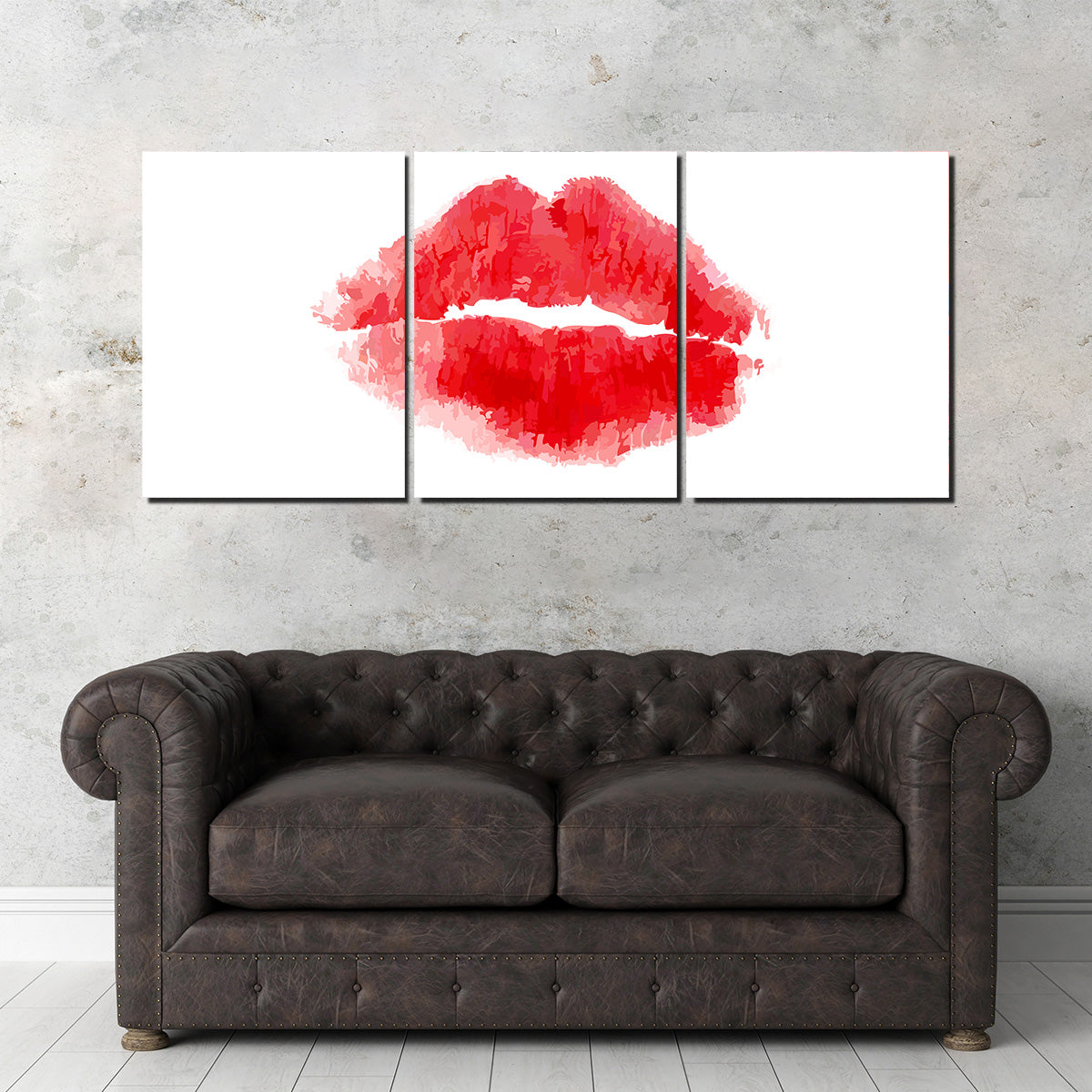 Lipstick Kiss Wall Art