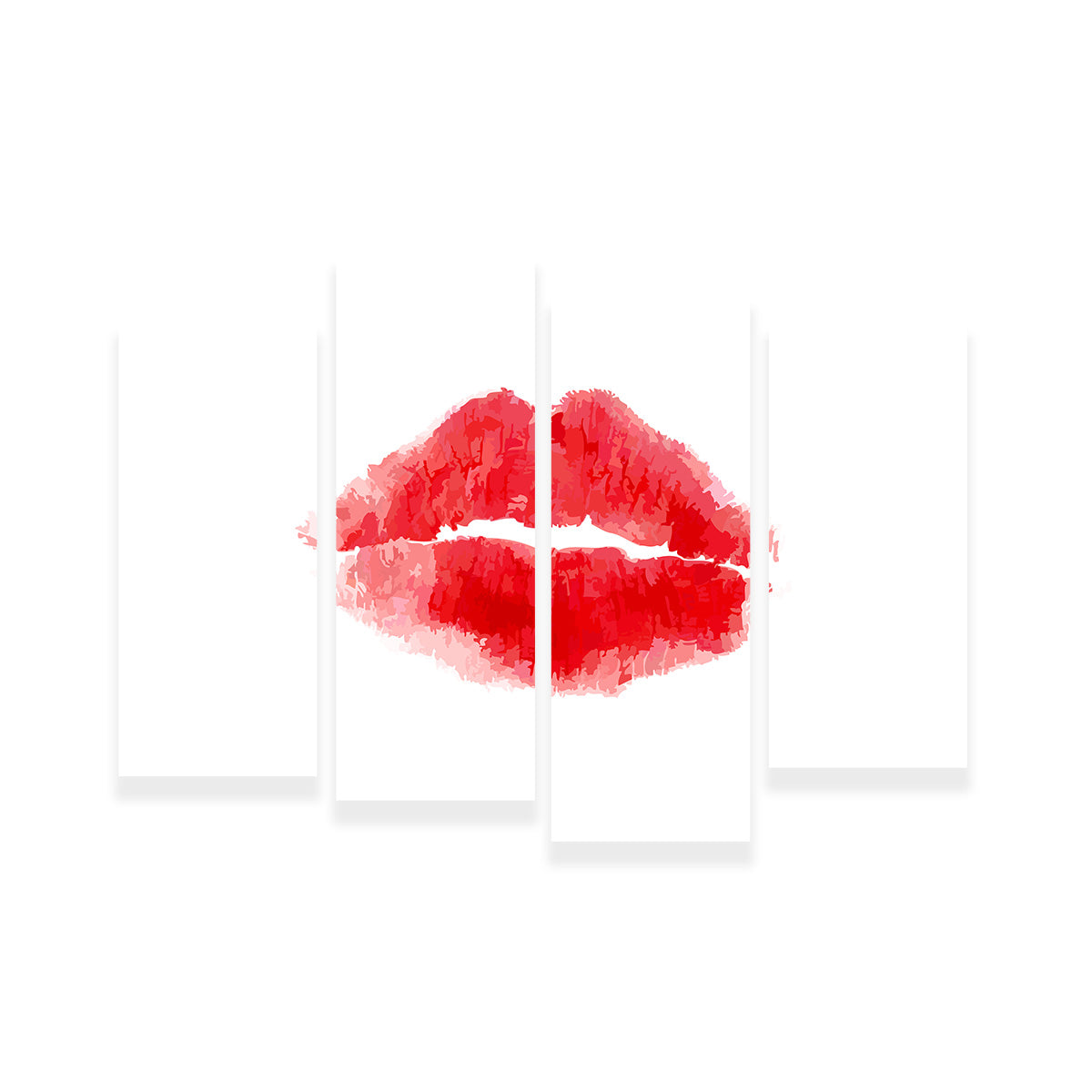 Lipstick Kiss Wall Art