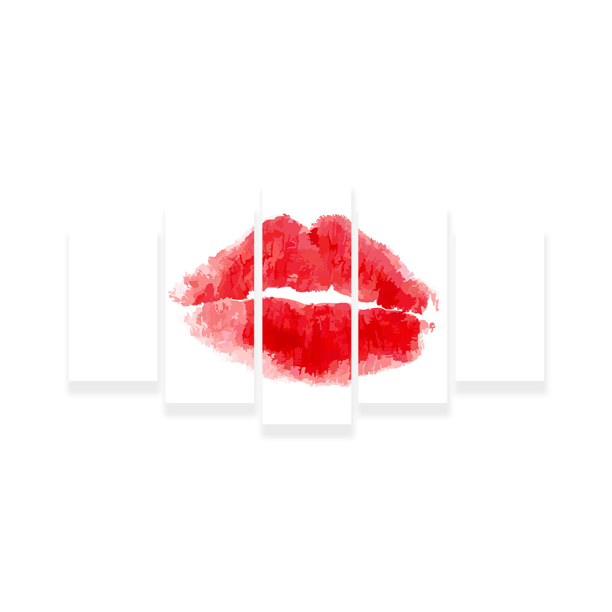 Lipstick Kiss Wall Art