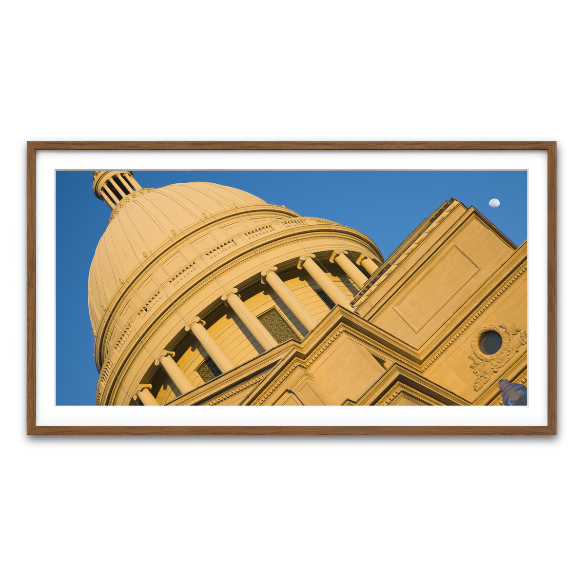 Framed Print 2x1 Walnut