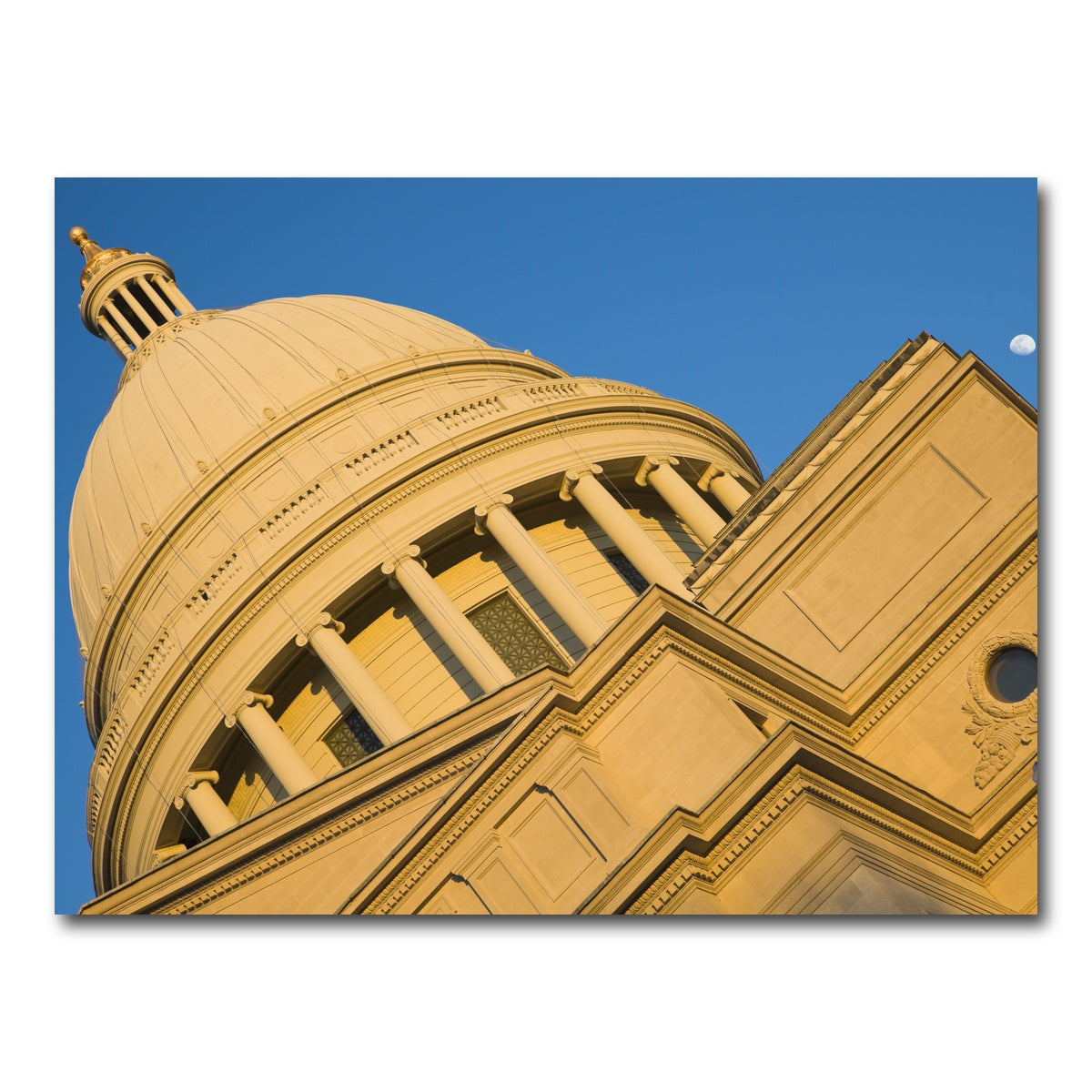 AUTO-MOCKUP WHITE | Little Rock - State Capitol | 1 Piece | Gallery Wrap Canvas | group=4x3
