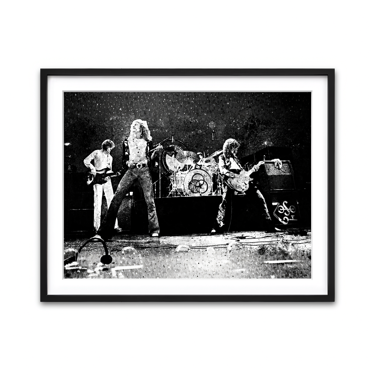 Framed Print 4x3 Black