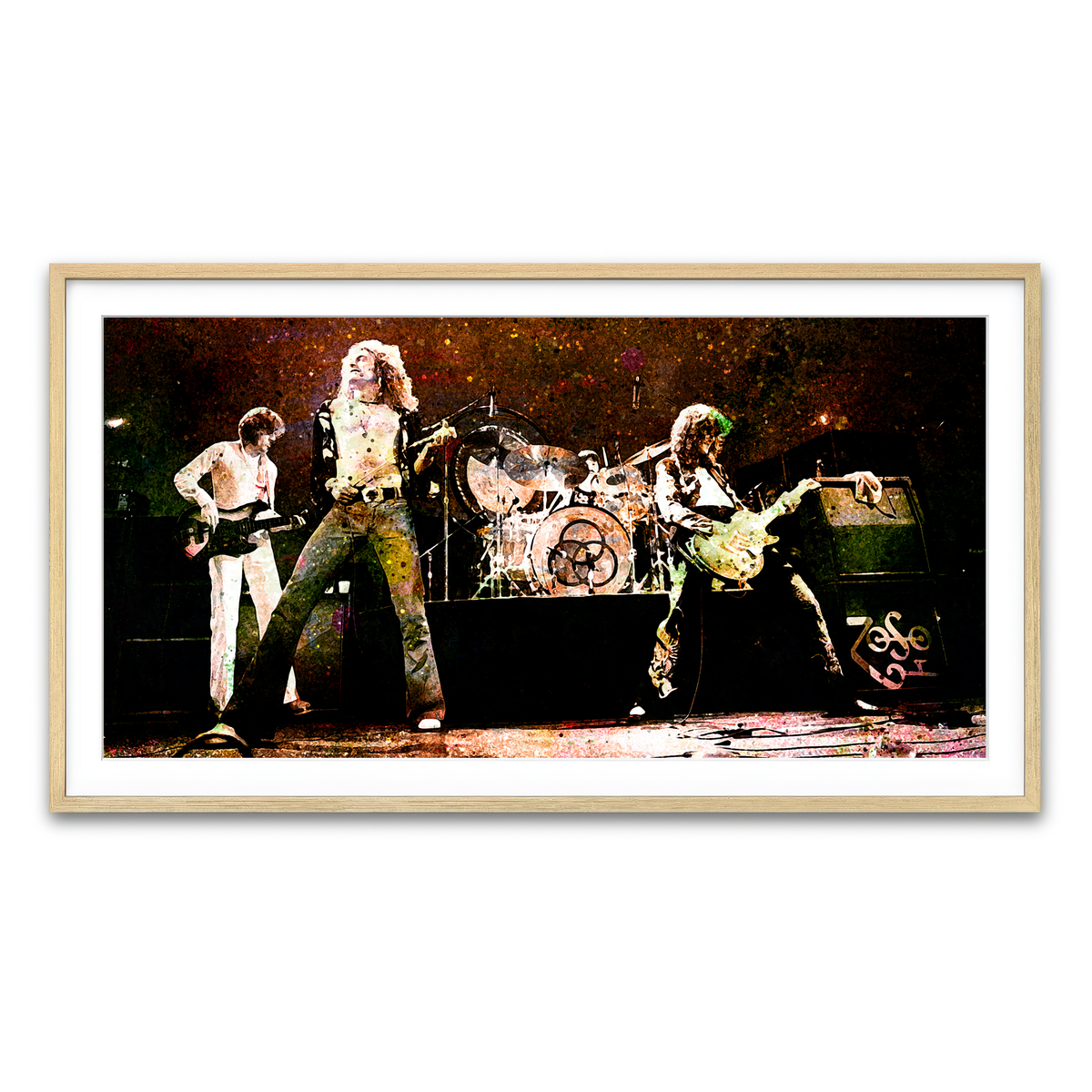 Framed Print 2x1 Natural