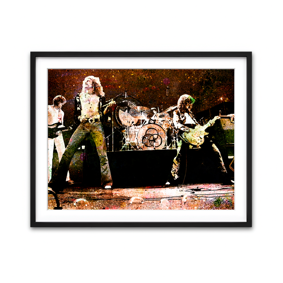 Framed Print 4x3 Black