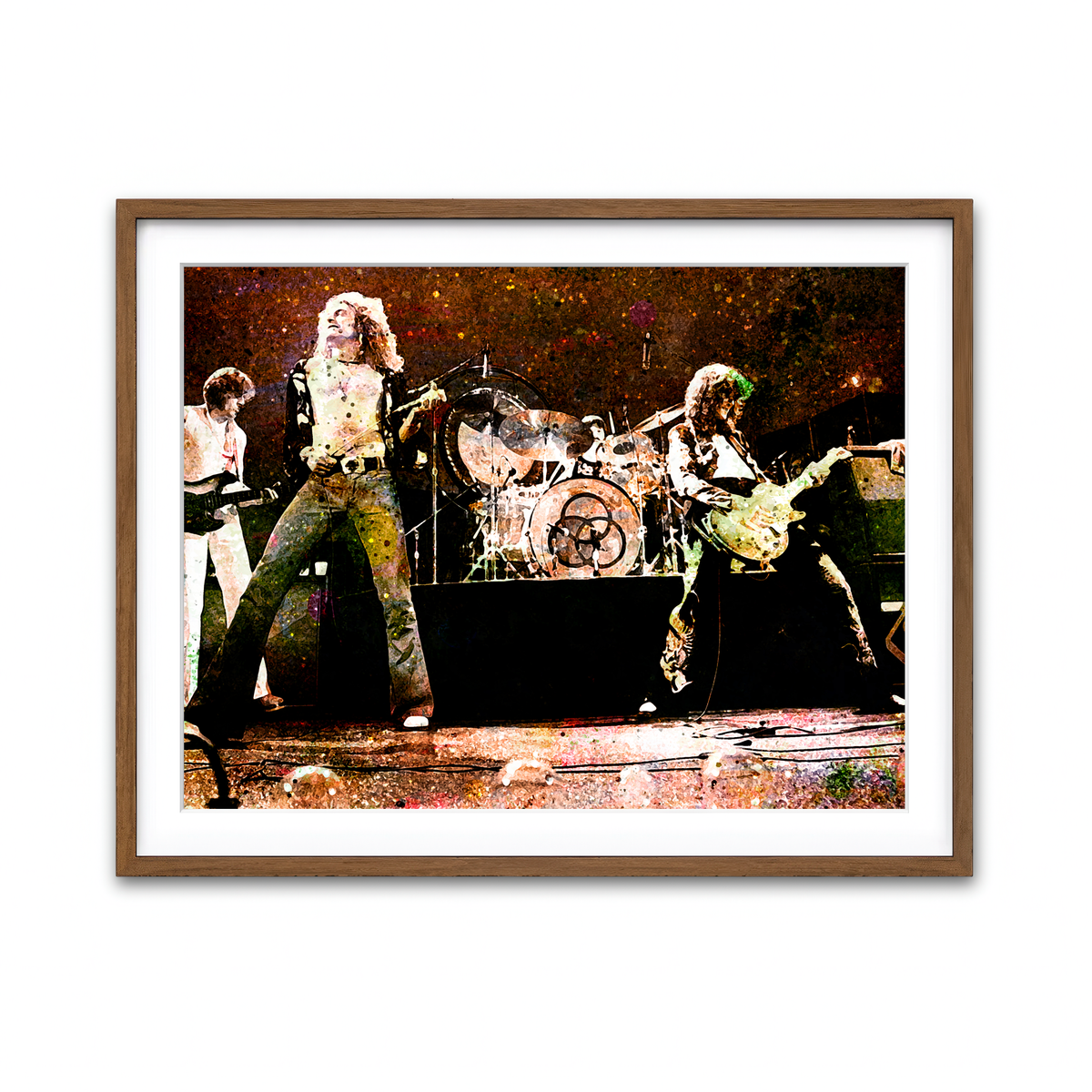 Framed Print 4x3 Walnut