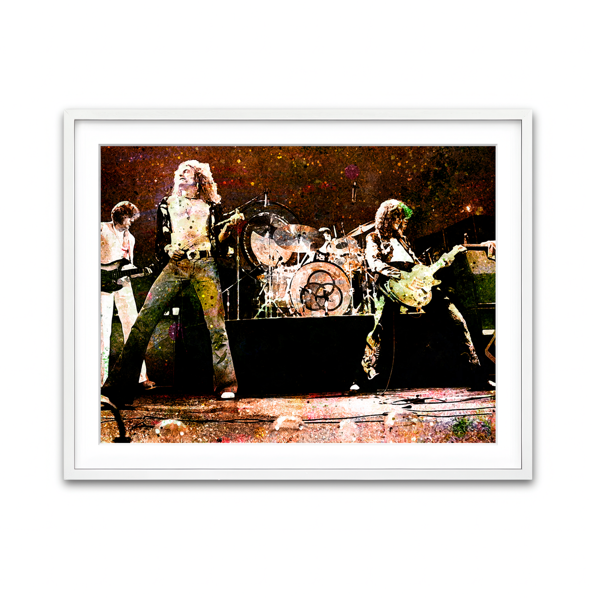 Framed Print 4x3 White