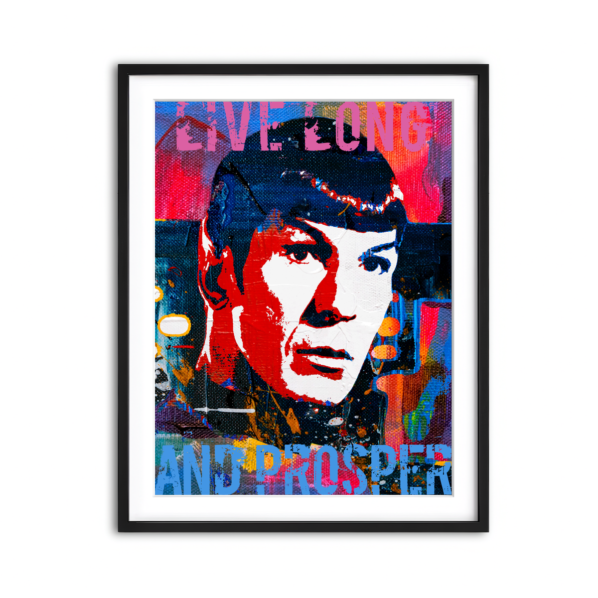 Framed Print 3x4 Black