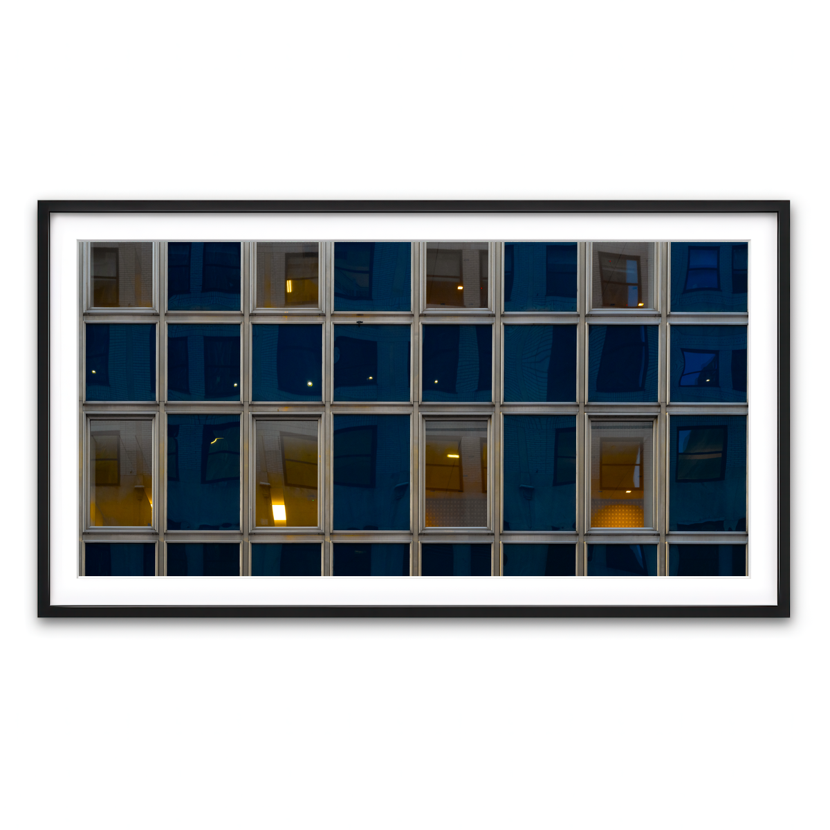 Framed Print 2x1 Black