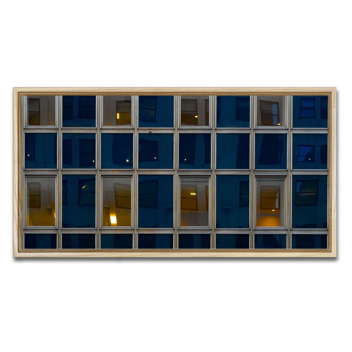 AUTO-MOCKUP WHITE | Living Grid | 1 Piece | Natural Framed Canvas | group=2x1