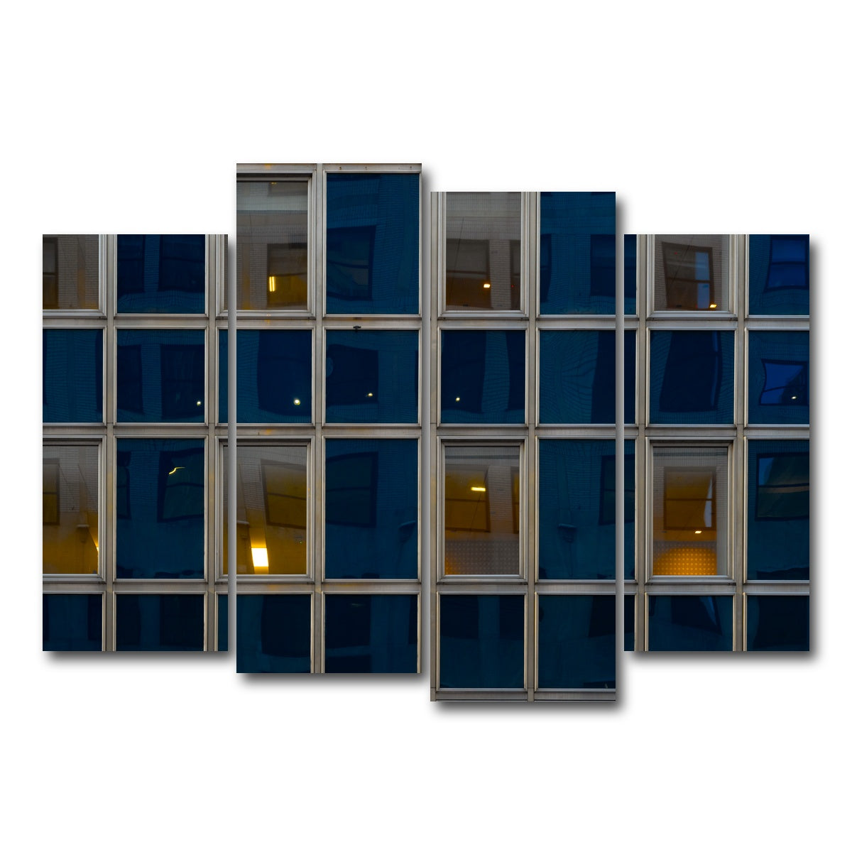 AUTO-MOCKUP WHITE | Living Grid | 4 Piece | Gallery Wrap Canvas | group=4_normal