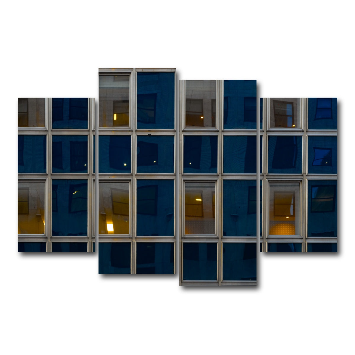 AUTO-MOCKUP WHITE | Living Grid | 4 Piece | Gallery Wrap Canvas | group=4_short