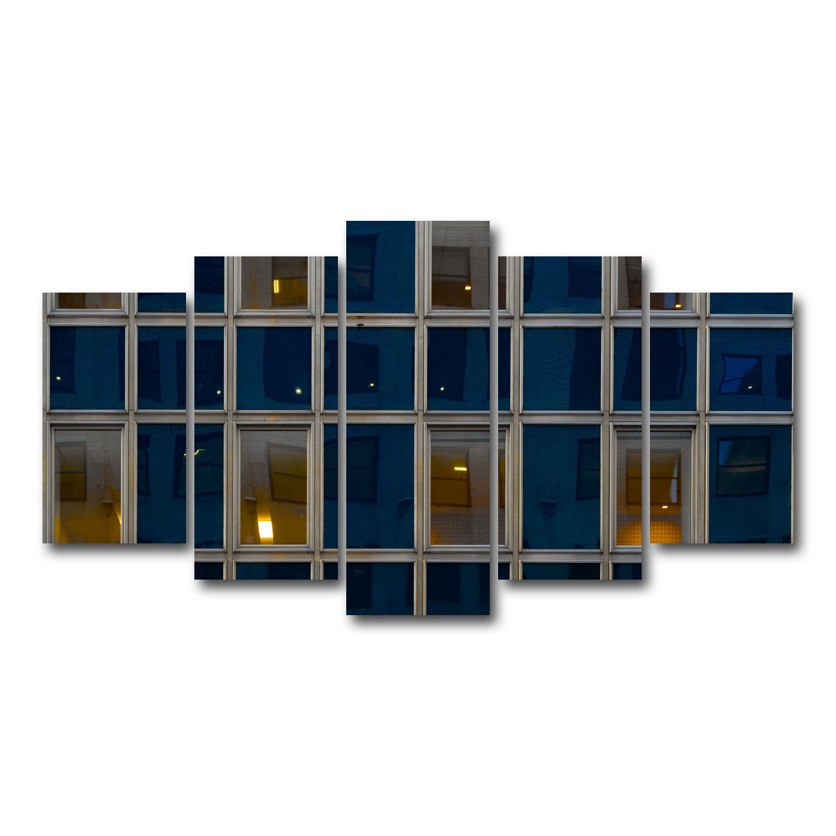 AUTO-MOCKUP WHITE | Living Grid | 5 Piece | Gallery Wrap Canvas | group=5_normal