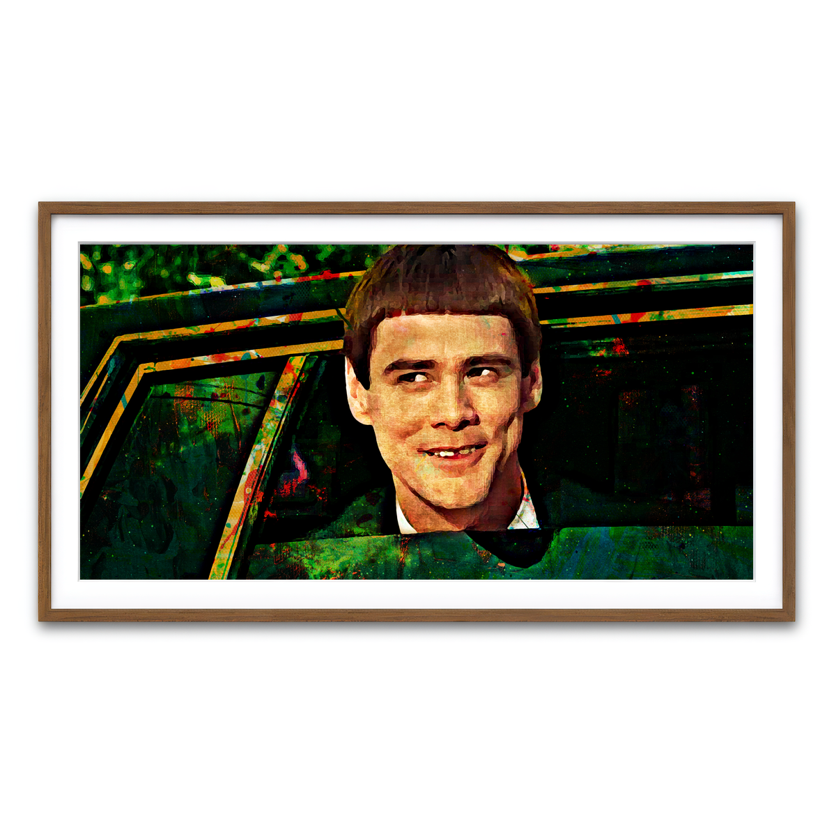 Framed Print 2x1 Walnut