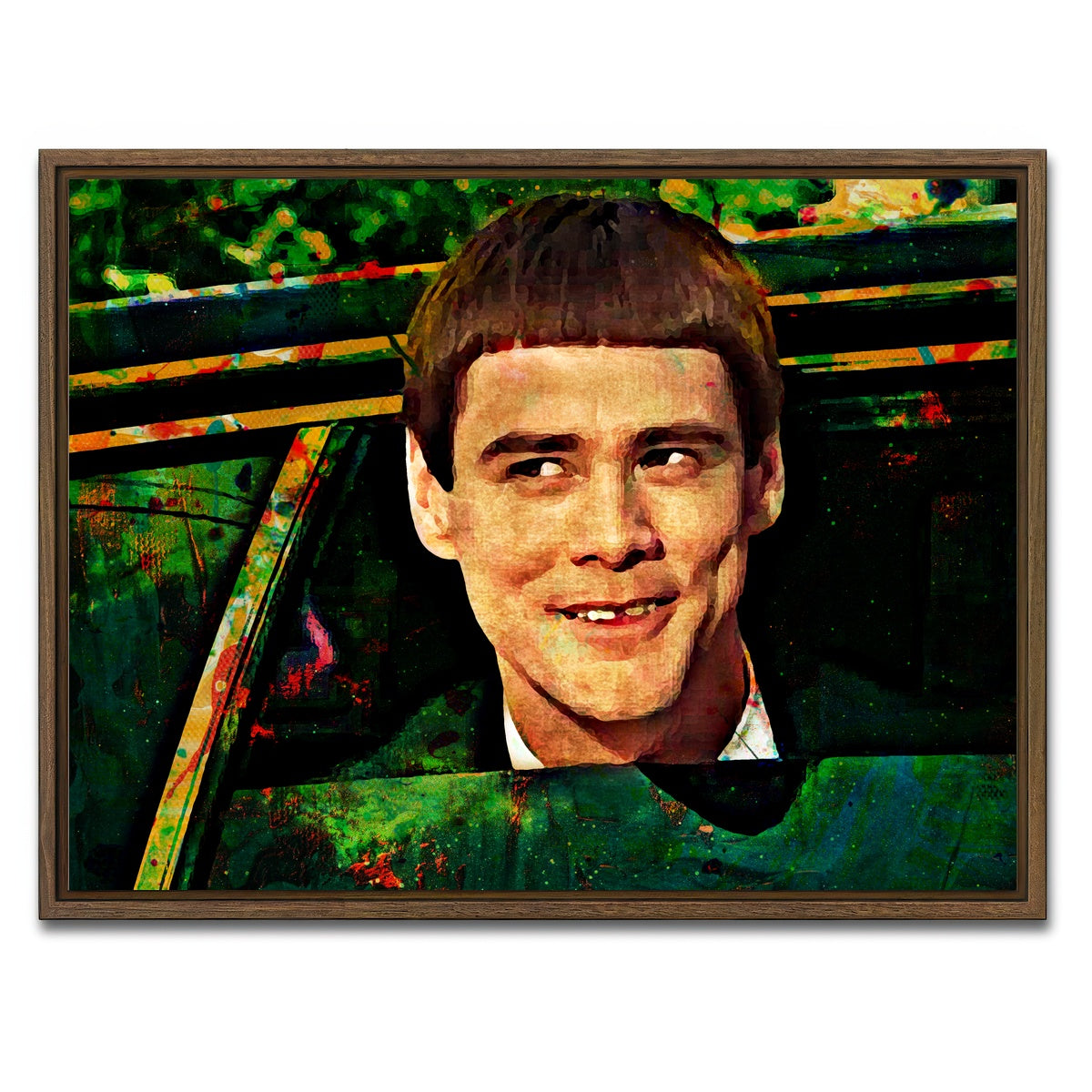 AUTO-MOCKUP WHITE | Lloyd | 1 Piece | Walnut Framed Canvas | group=4x3