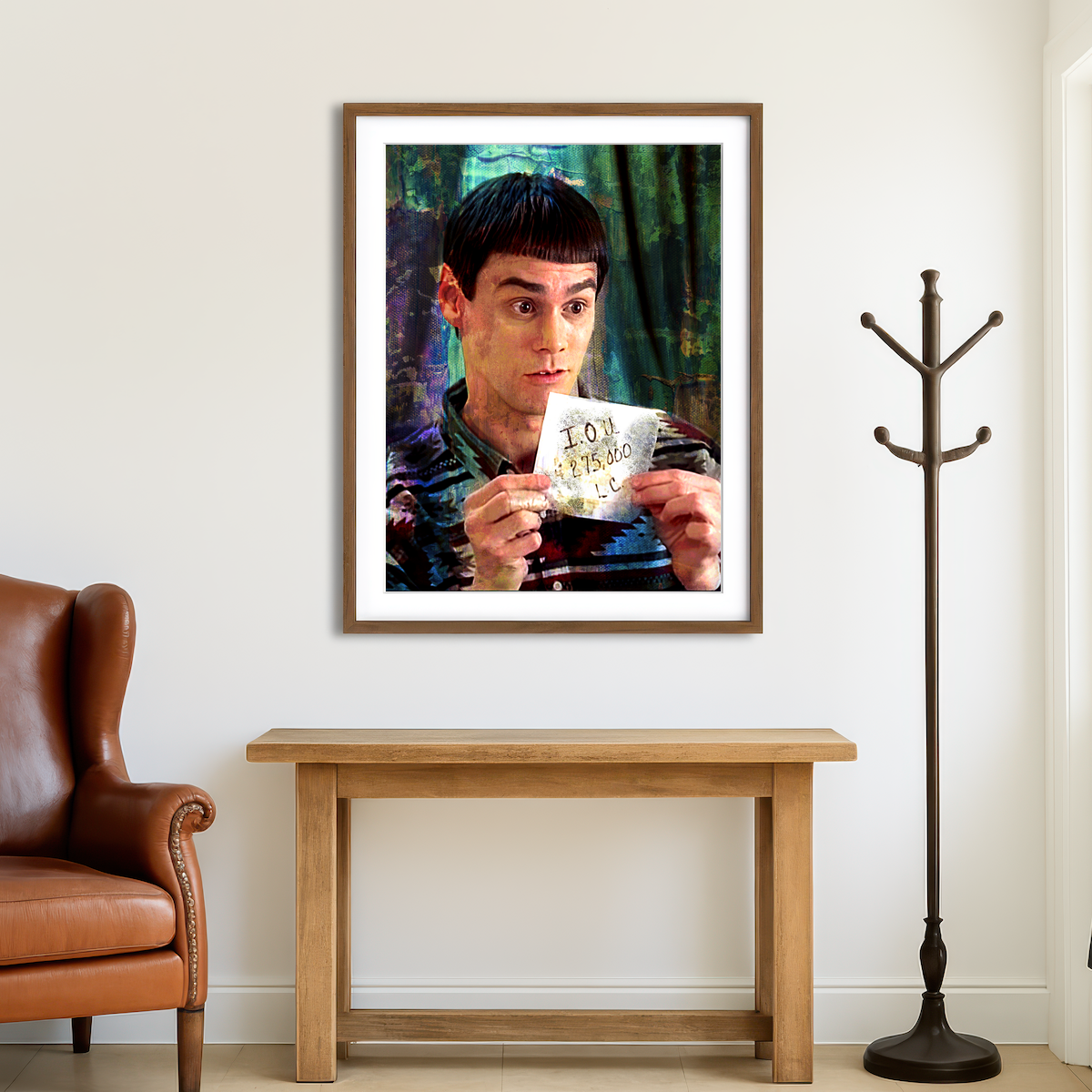 AUTO-MOCKUP ROOM | Lloyd's IOU Wall Art