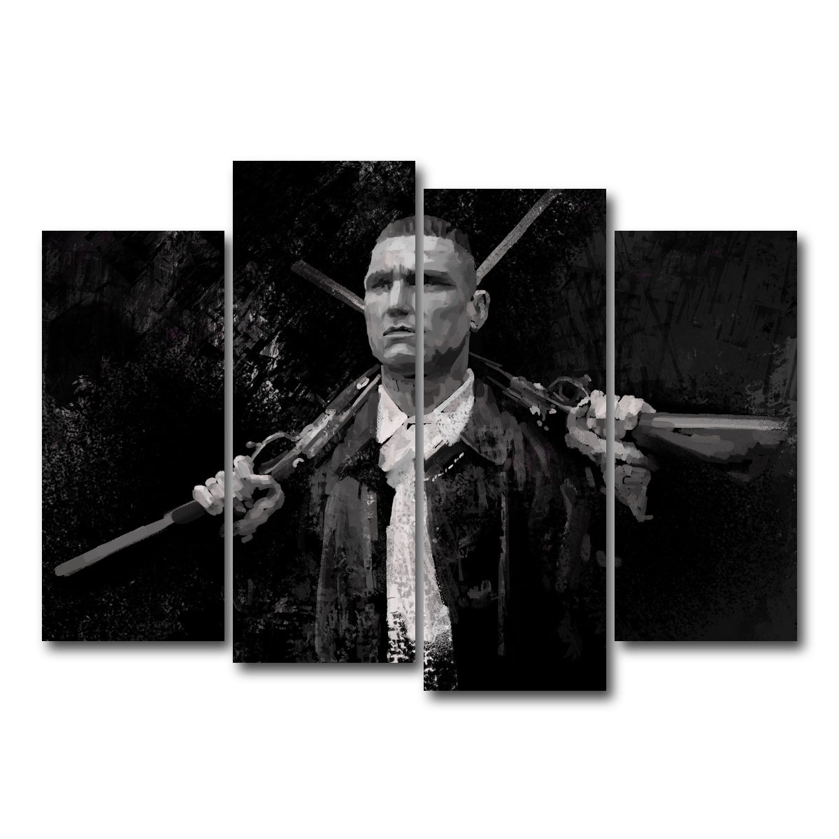 AUTO-MOCKUP WHITE | Lock Stock | 4 Piece | Gallery Wrap Canvas | group=4_normal