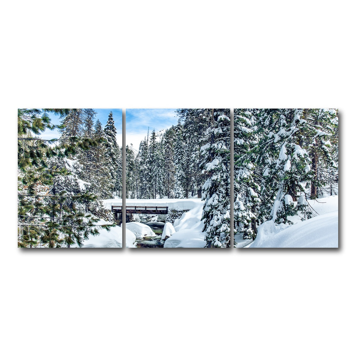 AUTO-MOCKUP WHITE | Lodgepool Bridge | 3 Piece | Gallery Wrap Canvas | group=18x24