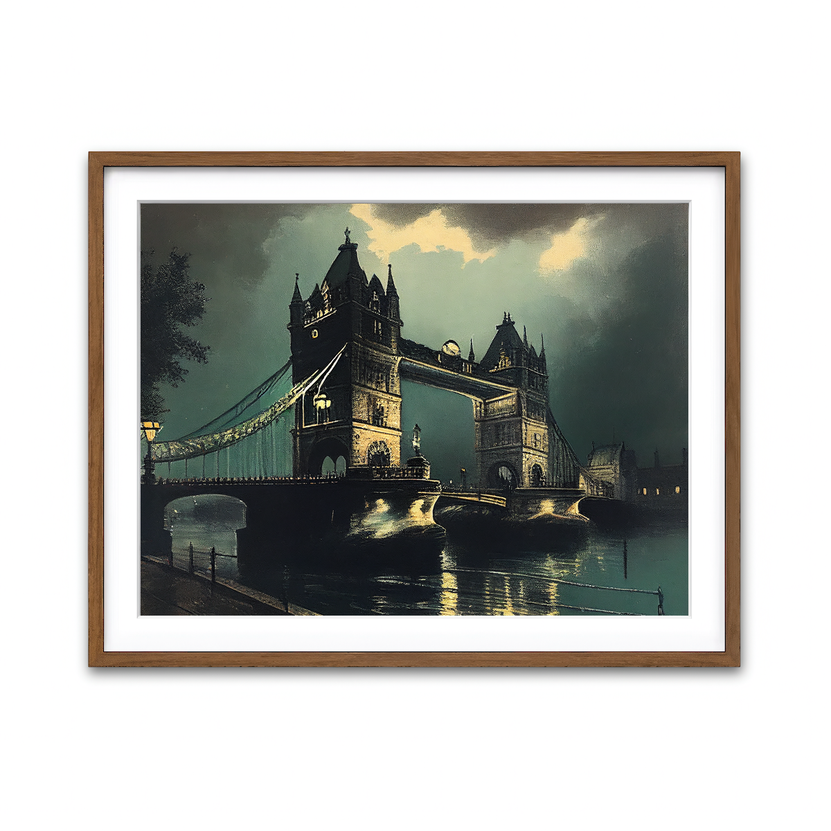 Framed Print 4x3 Walnut