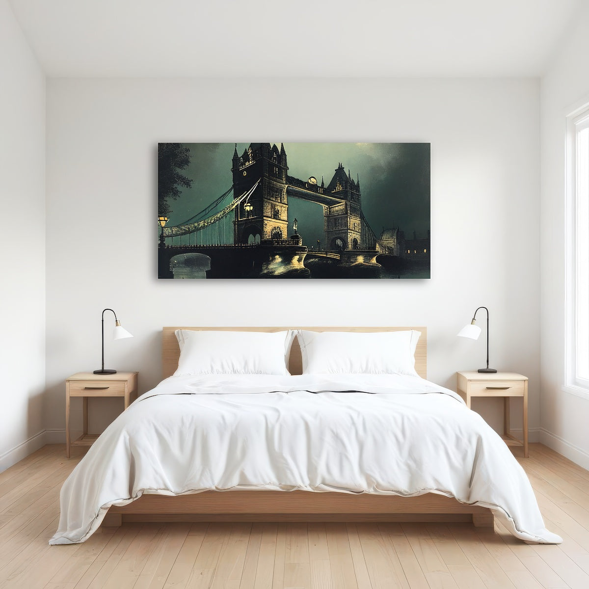 AUTO-MOCKUP ROOM | London Bridge at Night