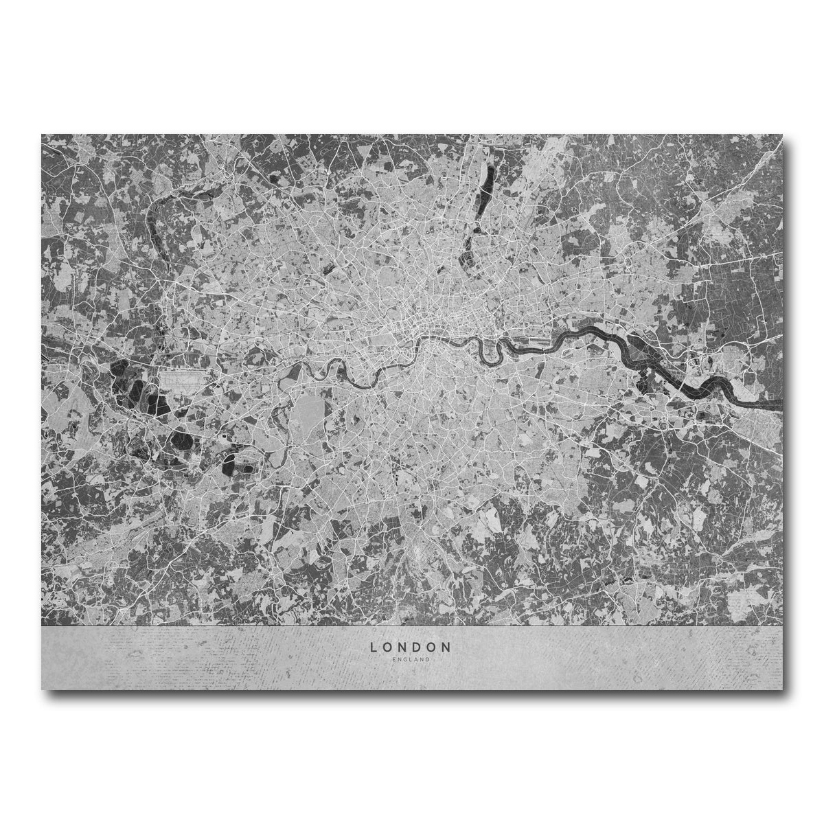 AUTO-MOCKUP WHITE | London Map 2 | 1 Piece | Gallery Wrap Canvas | group=4x3