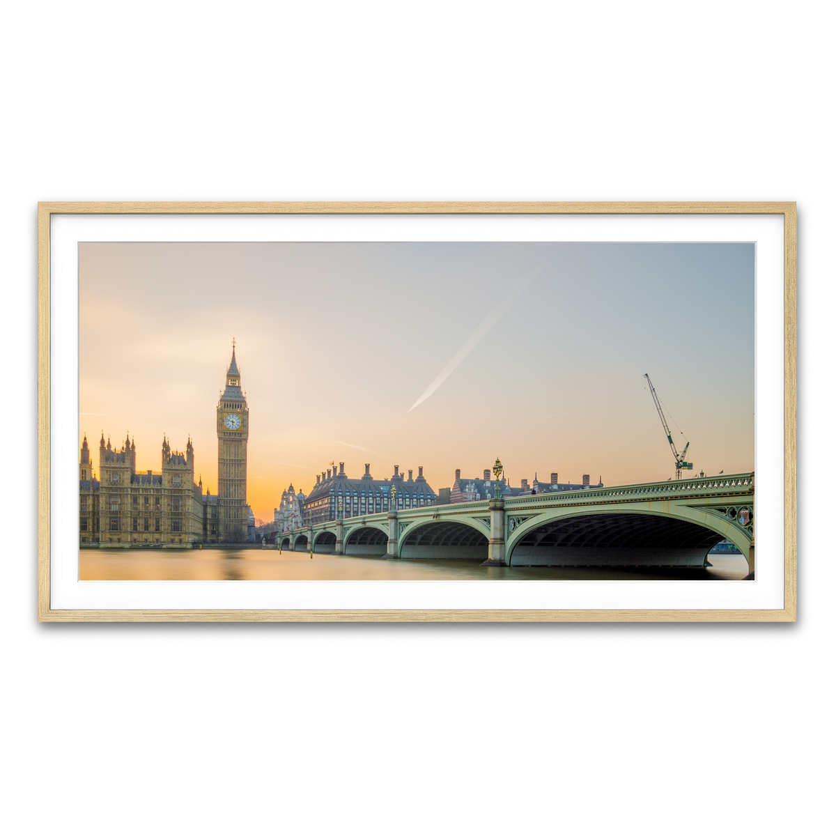 Framed Print 2x1 Natural