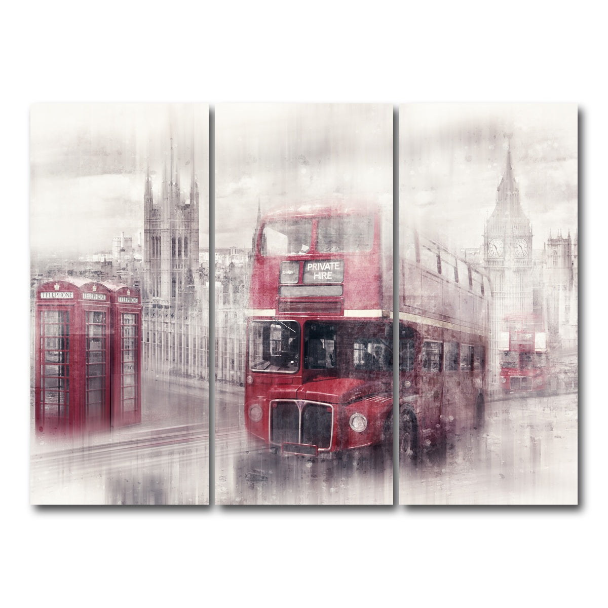 AUTO-MOCKUP WHITE | London Westminster Collage | 3 Piece | Gallery Wrap Canvas | group=8x18