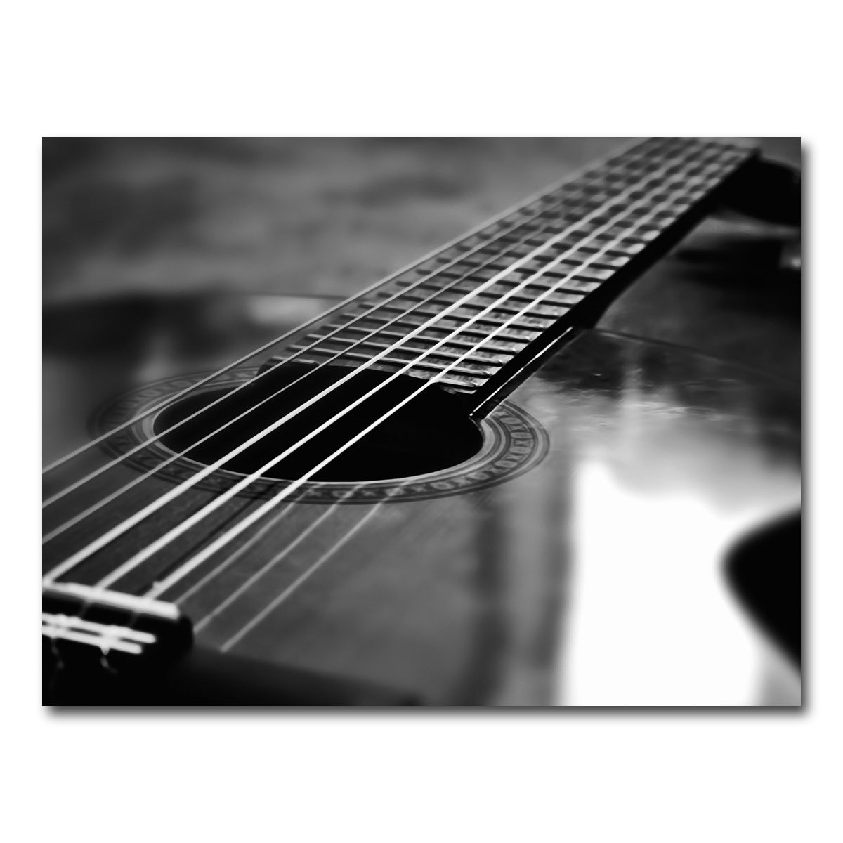 AUTO-MOCKUP WHITE | Lone Guitar | 1 Piece | Gallery Wrap Canvas | group=4x3