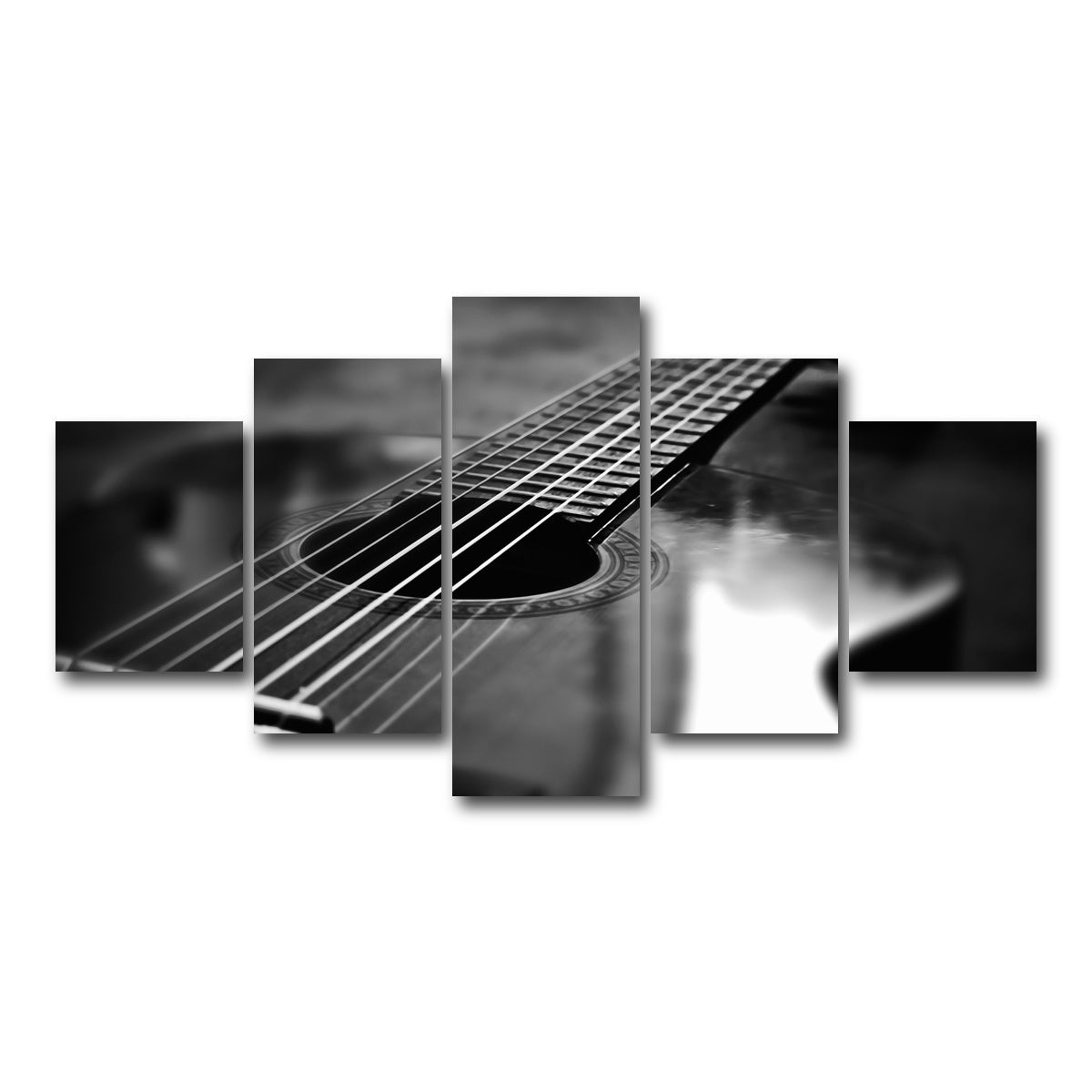 AUTO-MOCKUP WHITE | Lone Guitar | 5 Piece | Gallery Wrap Canvas | group=5_short
