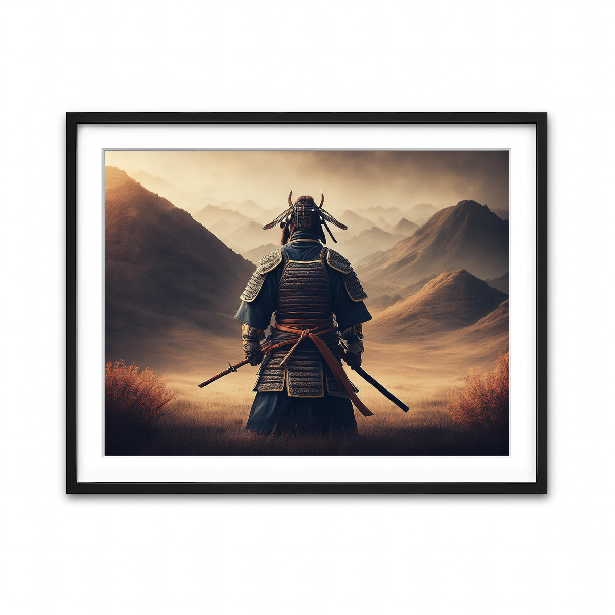 Framed Print 4x3 Black