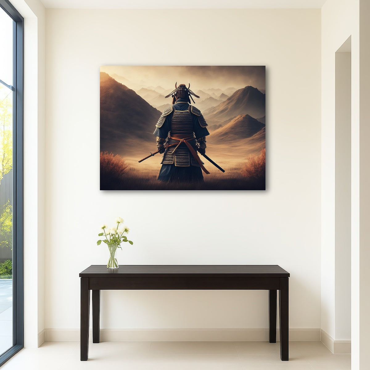AUTO-MOCKUP ROOM | Lone Samurai Warrior