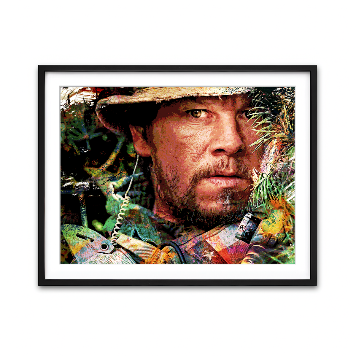 Framed Print 4x3 Black