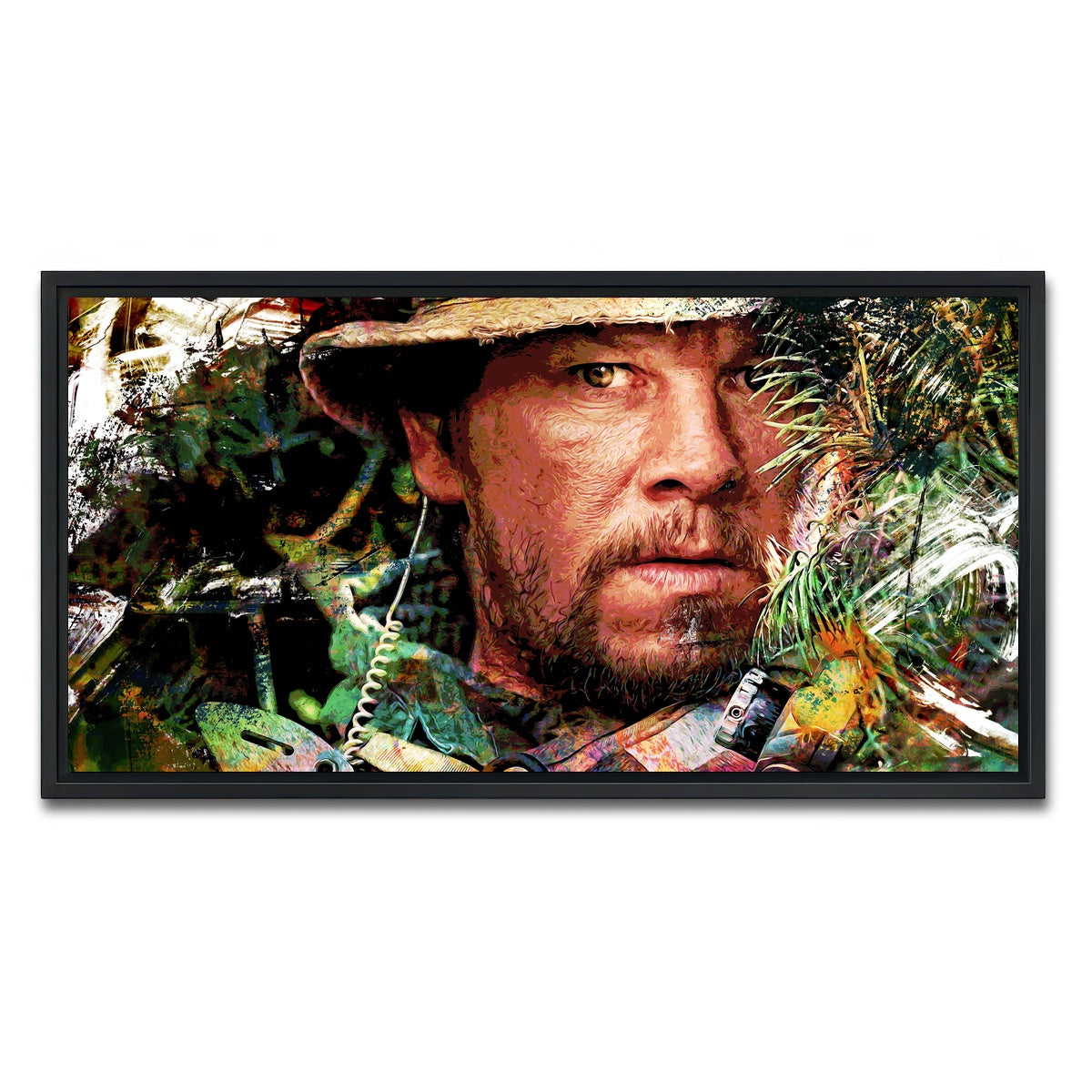 AUTO-MOCKUP WHITE | Lone Survivor | 1 Piece | Black Framed Canvas | group=2x1