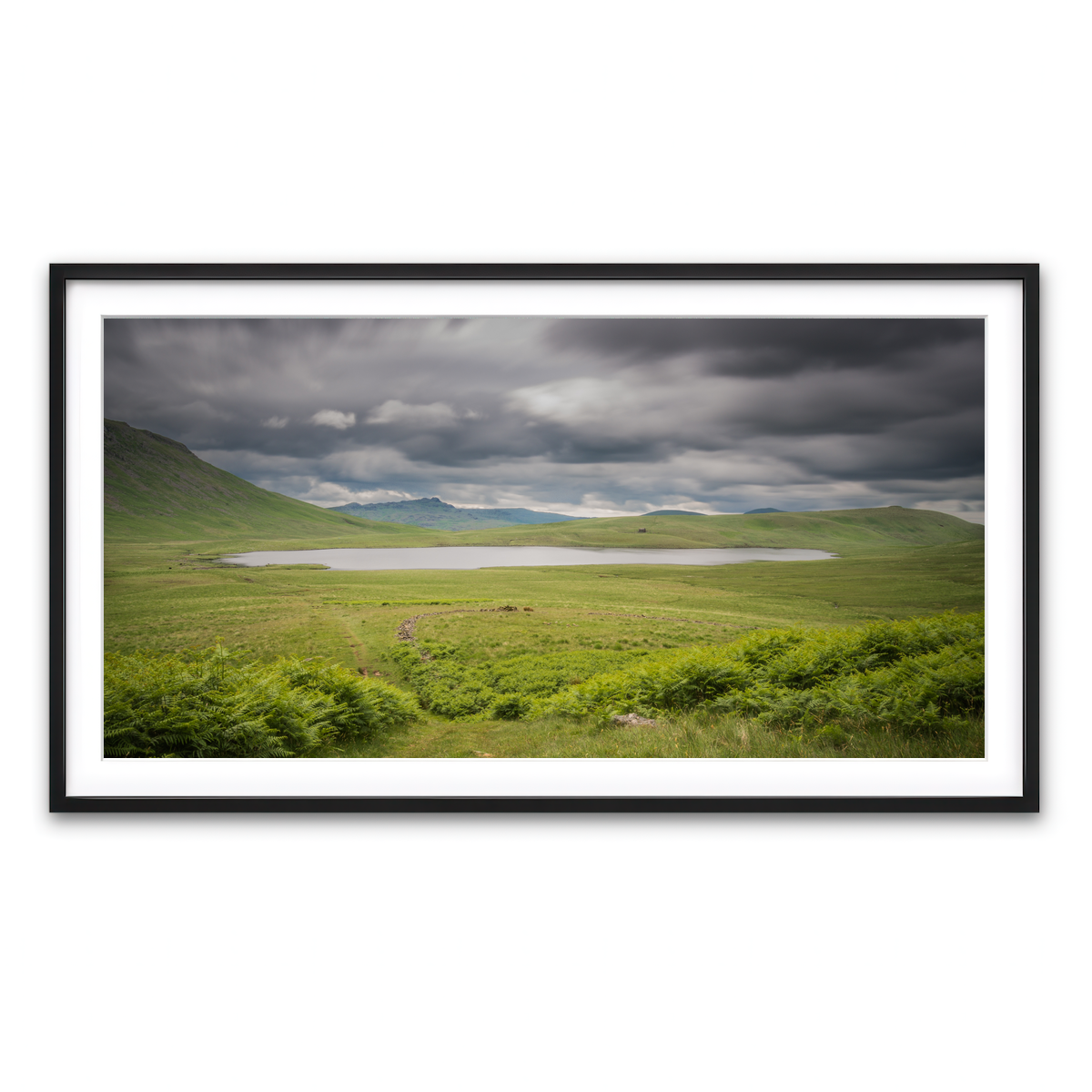 Framed Print 2x1 Black