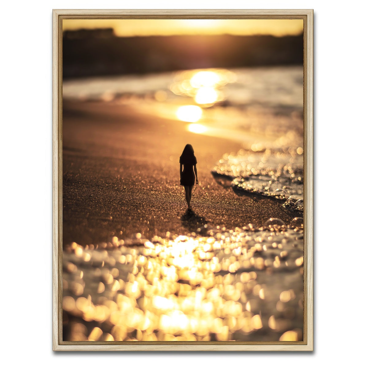 AUTO-MOCKUP WHITE | Lonely | 1 Piece | Natural Framed Canvas | group=3x4