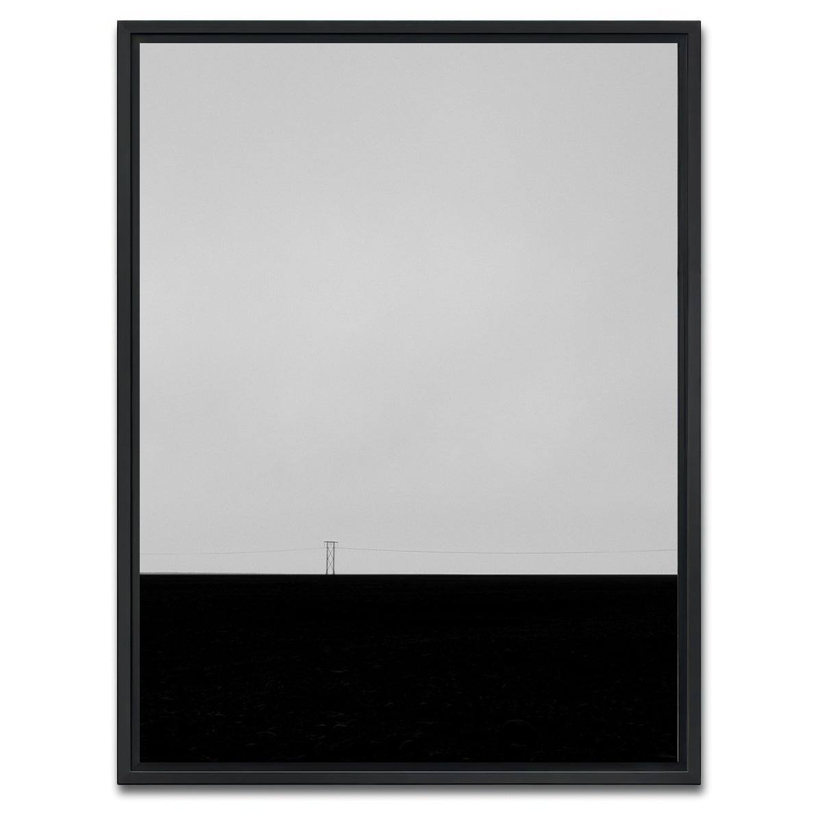AUTO-MOCKUP WHITE | Lonely in Power | 1 Piece | Black Framed Canvas | group=3x4