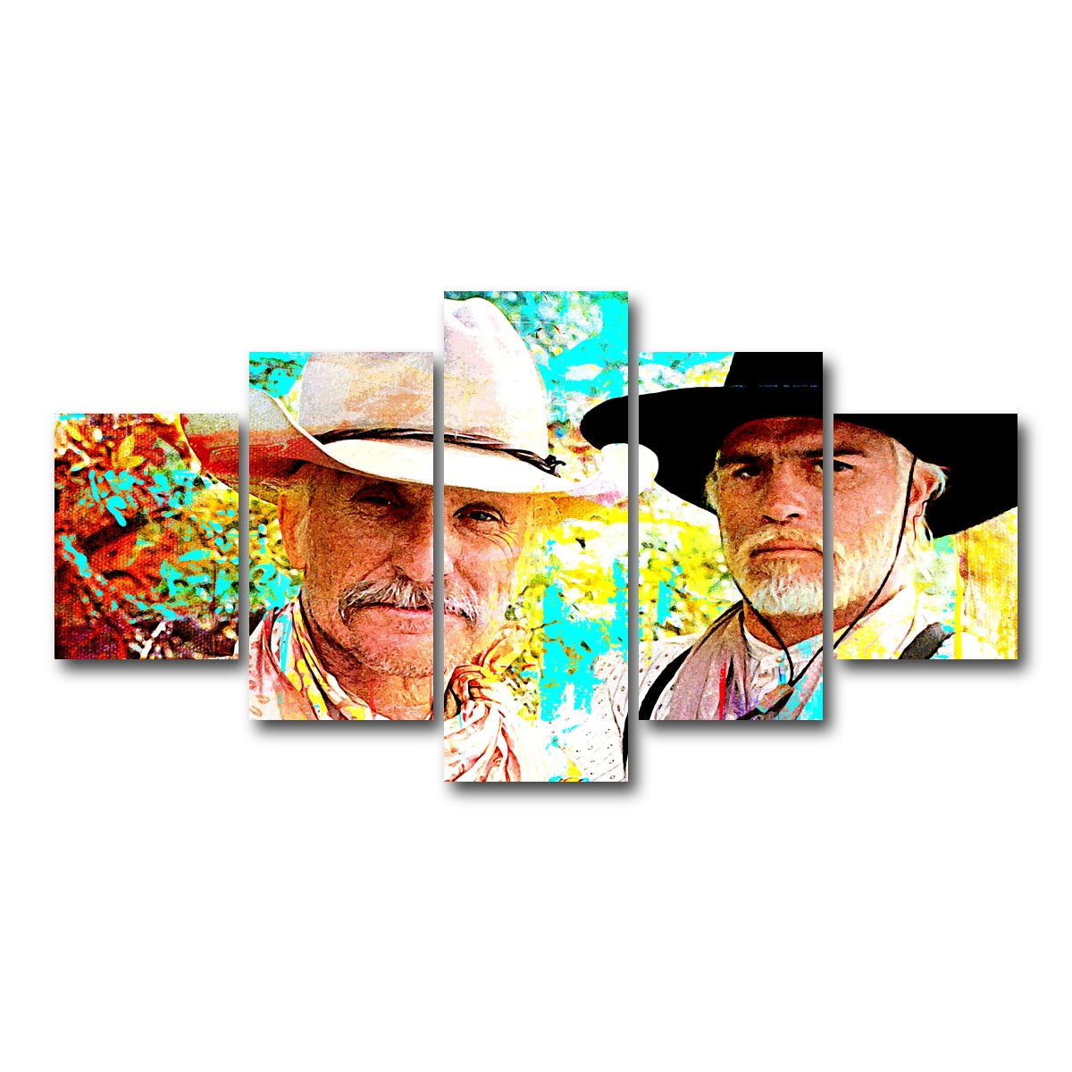 AUTO-MOCKUP WHITE | Lonesome Dove | 5 Piece | Gallery Wrap Canvas | group=5_short
