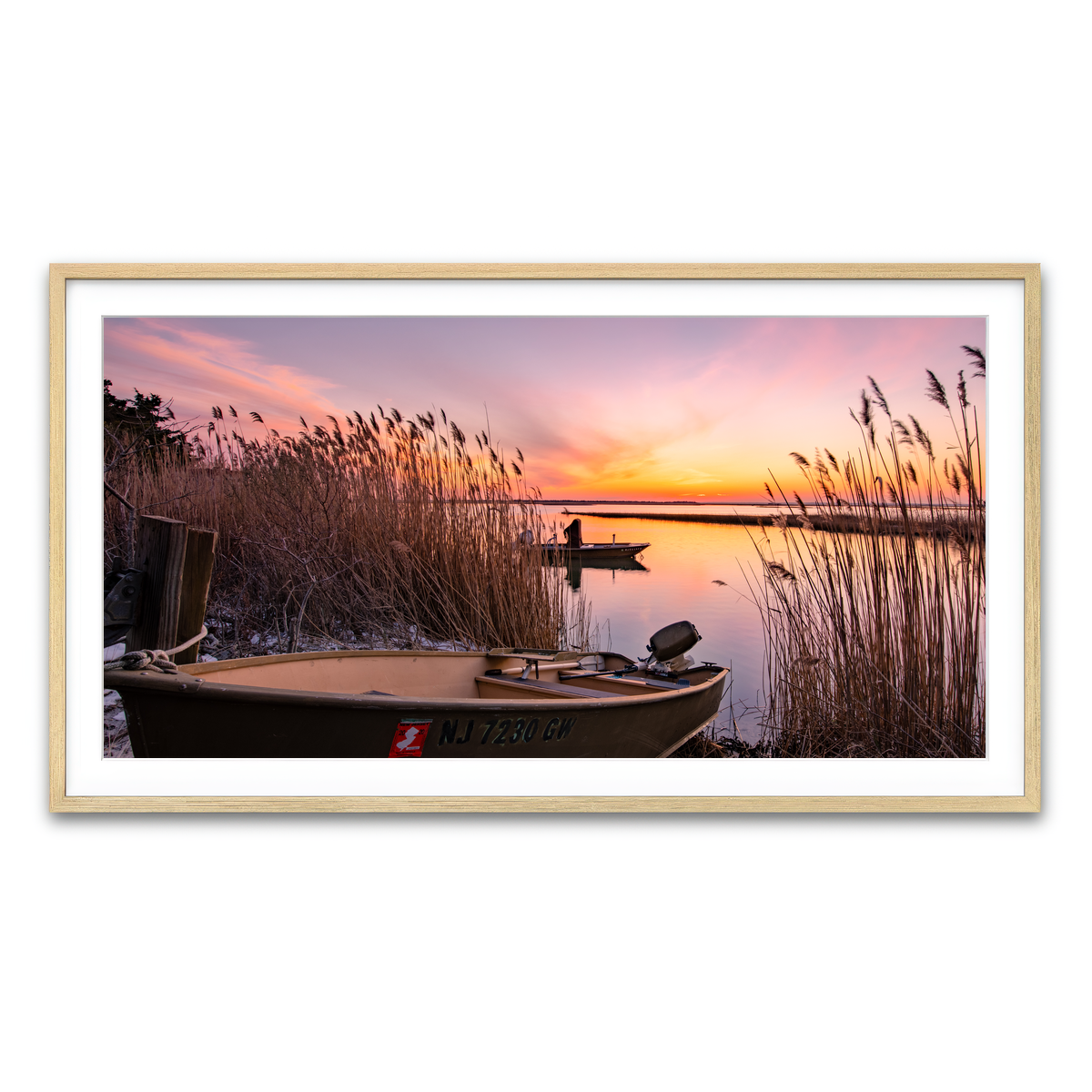 Framed Print 2x1 Natural