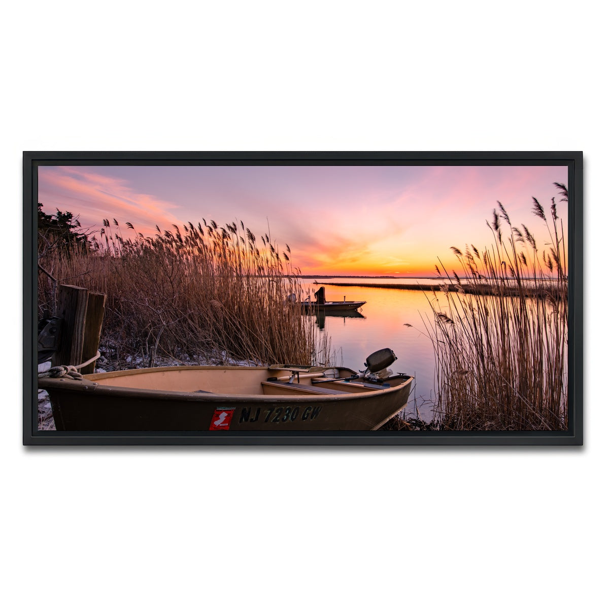 AUTO-MOCKUP WHITE | Long Winter | 1 Piece | Black Framed Canvas | group=2x1