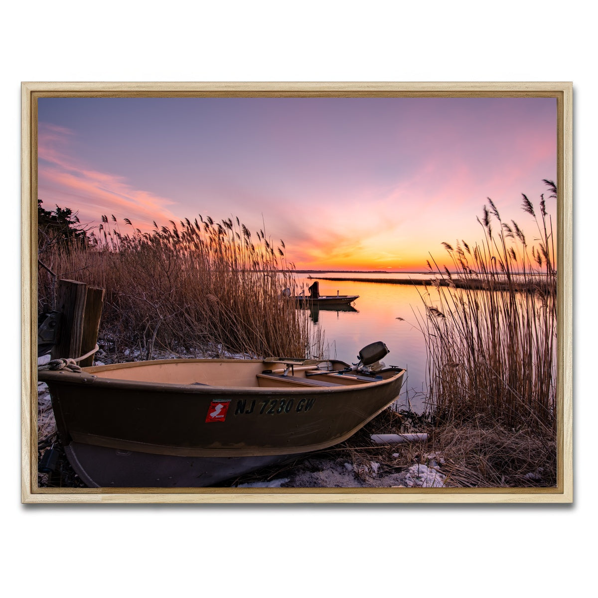 AUTO-MOCKUP WHITE | Long Winter | 1 Piece | Natural Framed Canvas | group=4x3