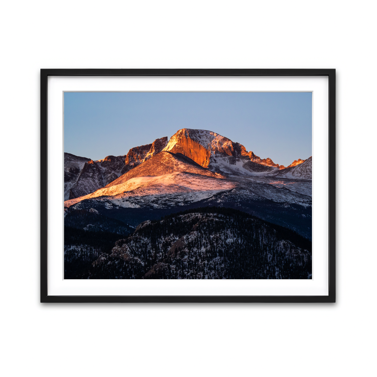 Framed Print 4x3 Black