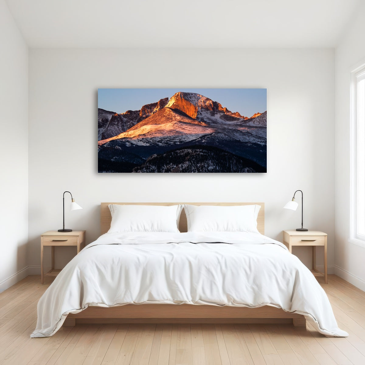 AUTO-MOCKUP ROOM | Longs Peak at sunrise