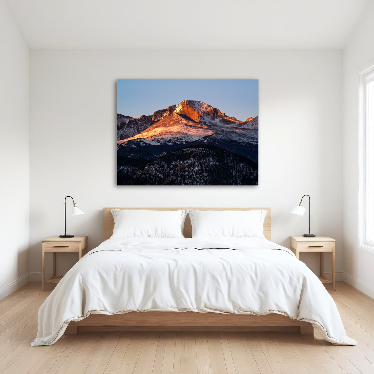 AUTO-MOCKUP ROOM | Longs Peak at sunrise