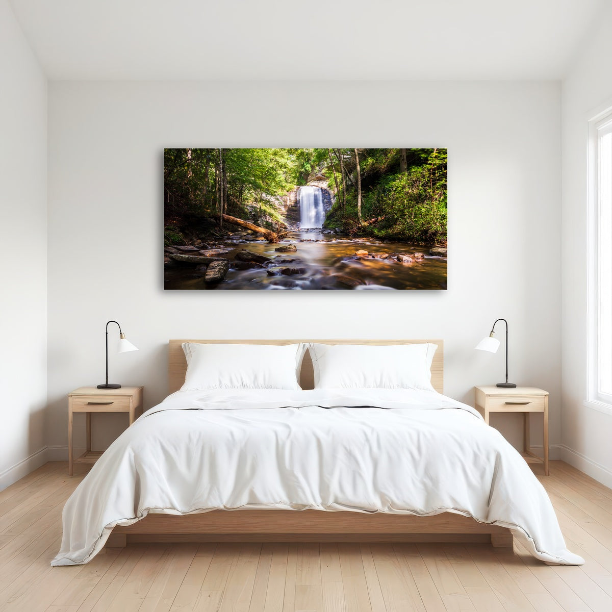 AUTO-MOCKUP ROOM | Looking Glass Falls NC
