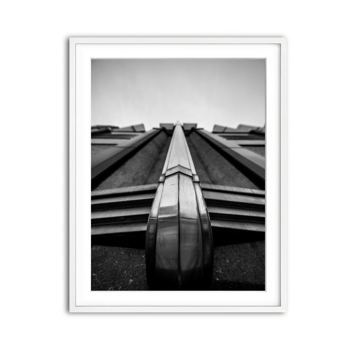 Framed Print 3x4 White