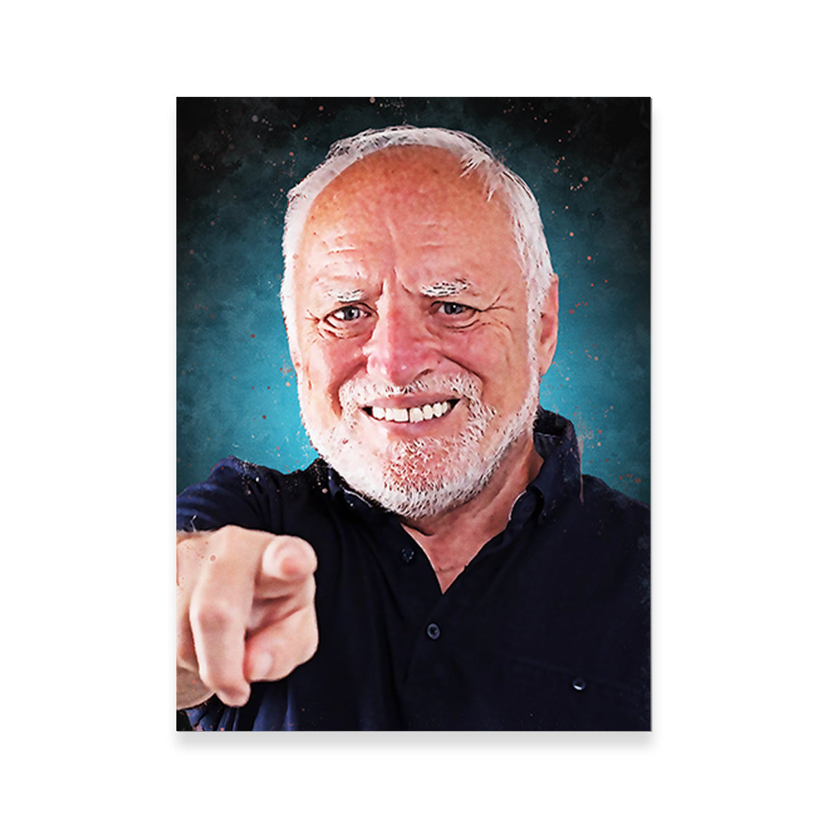 Hide The Pain Harold Wall Art